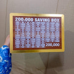 200,000 PKR Wooden Money Box