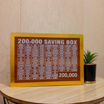 200,000 PKR Wooden Money Box