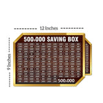 500,000 PKR Wooden Money Saving Box