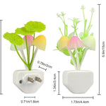 Mushroom 3D LED Light Sensor Lamp